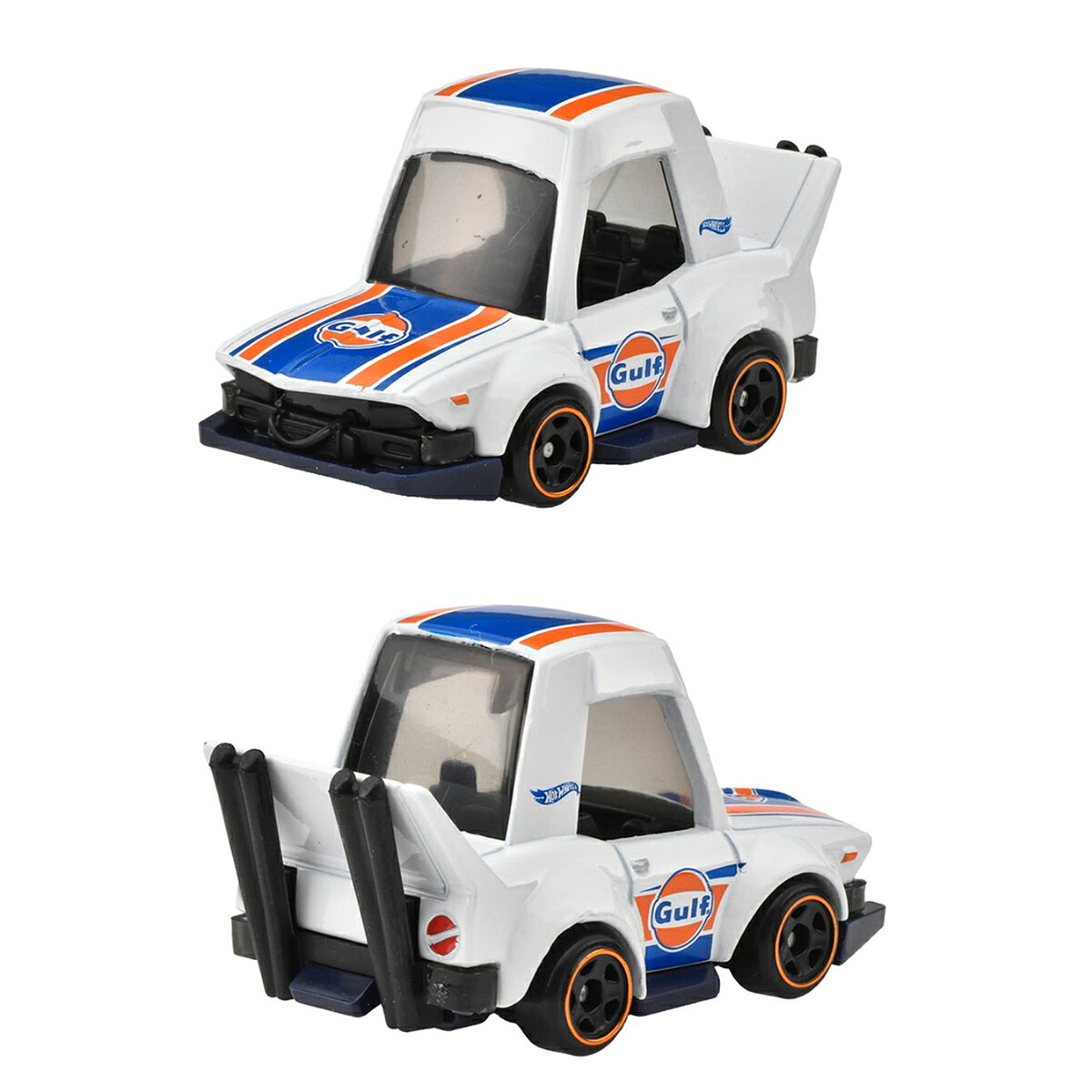 ホットウィール(HotWheels)テーマオートモーティブアソート-ノッポ・ガルフレーシング10台入りBOX販売乗り物おもちゃミニカー3歳からマルチ987L-GDG44