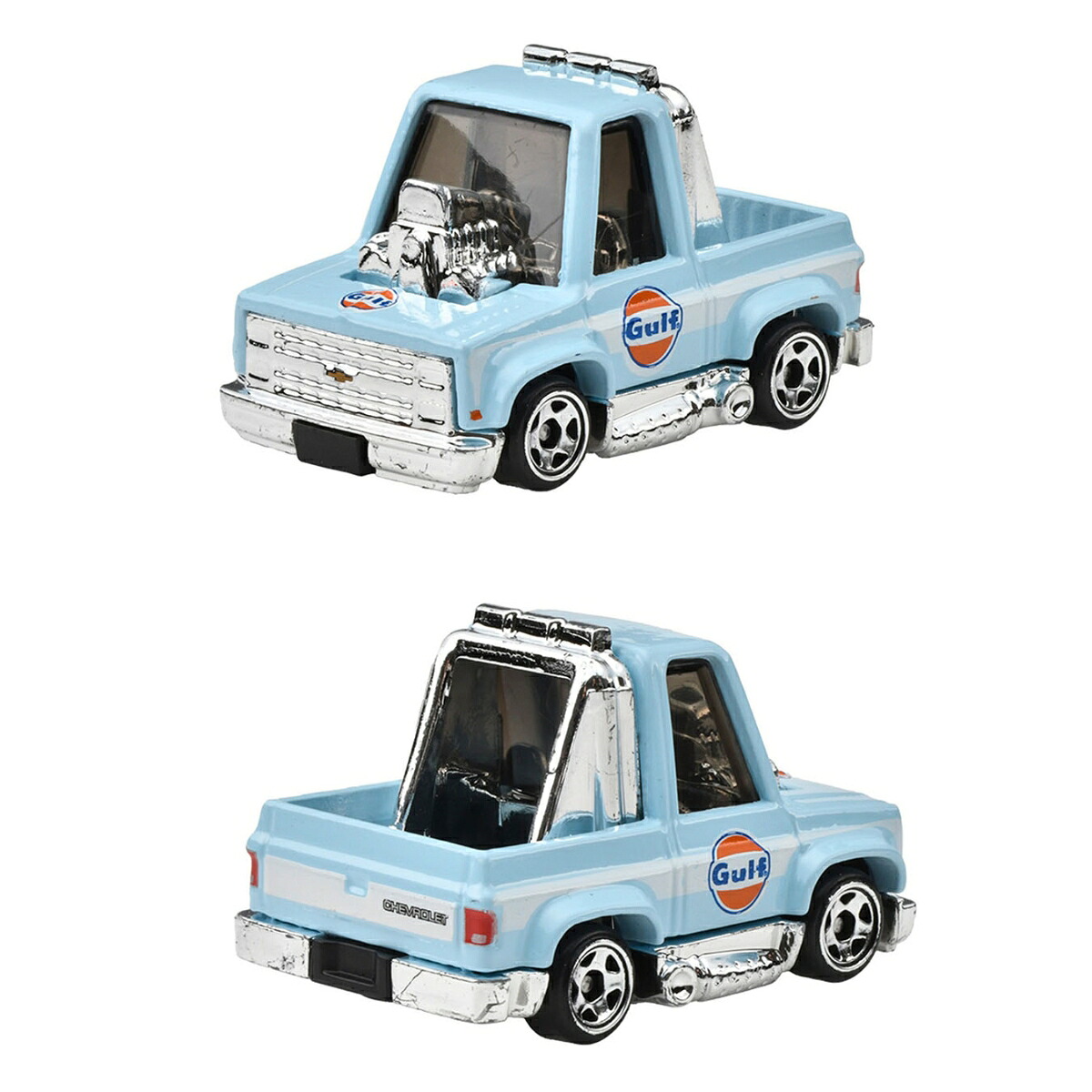 ホットウィール(HotWheels)テーマオートモーティブアソート-ノッポ・ガルフレーシング10台入りBOX販売乗り物おもちゃミニカー3歳からマルチ987L-GDG44