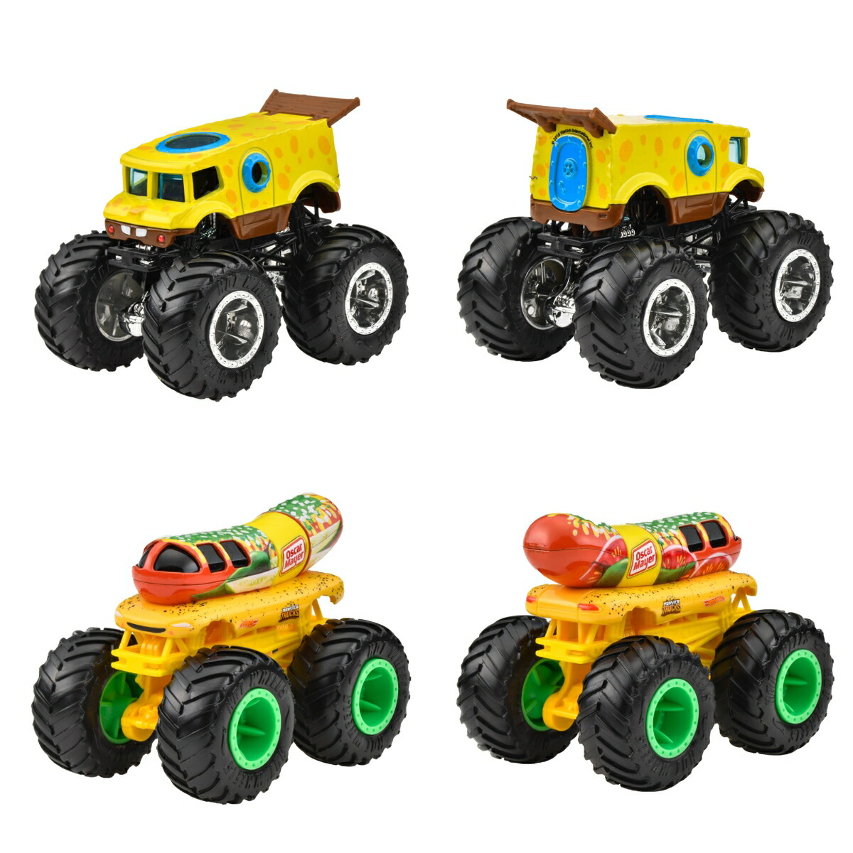 ホットウィール(HotWheels)モンスタートラック1:64アソート乗り物おもちゃミニカー8台入りBOX販売3歳からマルチ983C-FYJ44