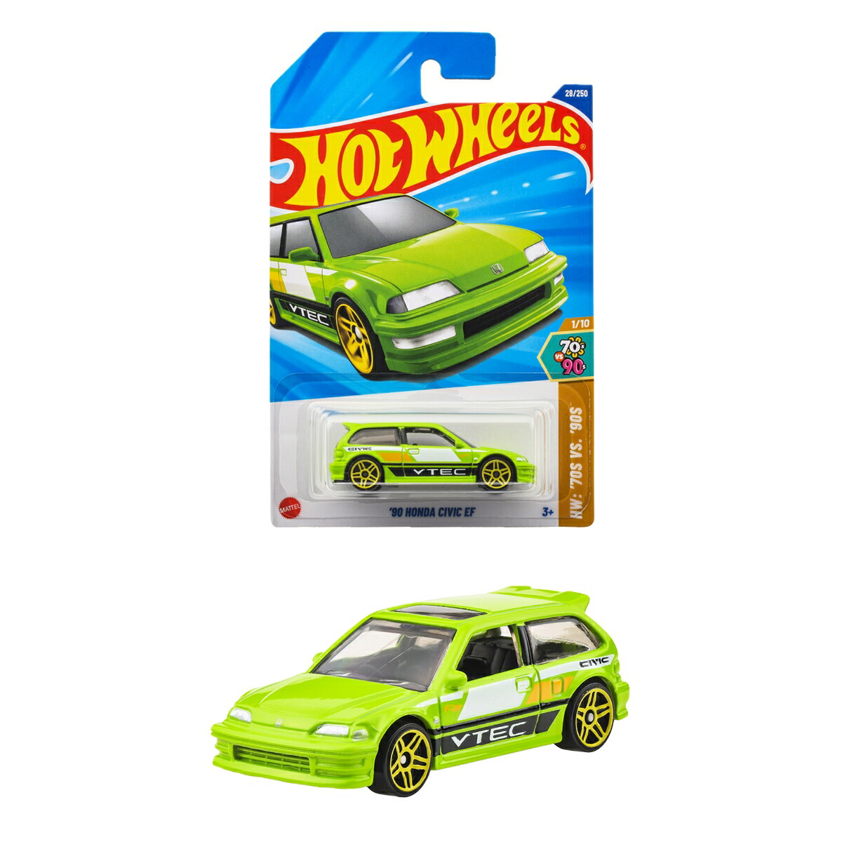 ۥåȥ(HotWheels)١å'90ۥӥåEFʪߥ˥3Ф饰꡼JFN66