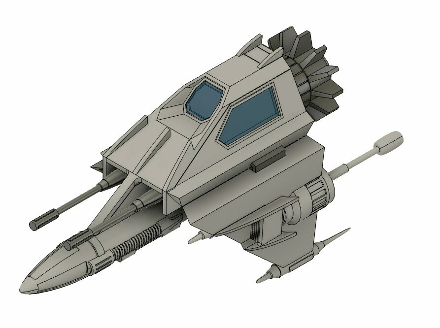 『宇宙からのメッセージ 銀河大戦』 リアべ・スペシャル 1/144プラスチックモデルキット (プラモデル)画像