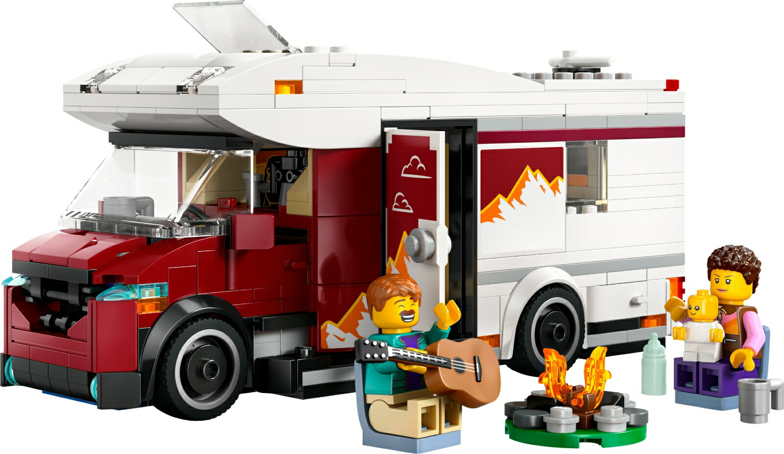 楽天ブックス: レゴ(LEGO) シティ キャンピングカー ホリデー 60454 [ おもちゃ 玩具 誕生日 プレゼント ブロック 知育 ...