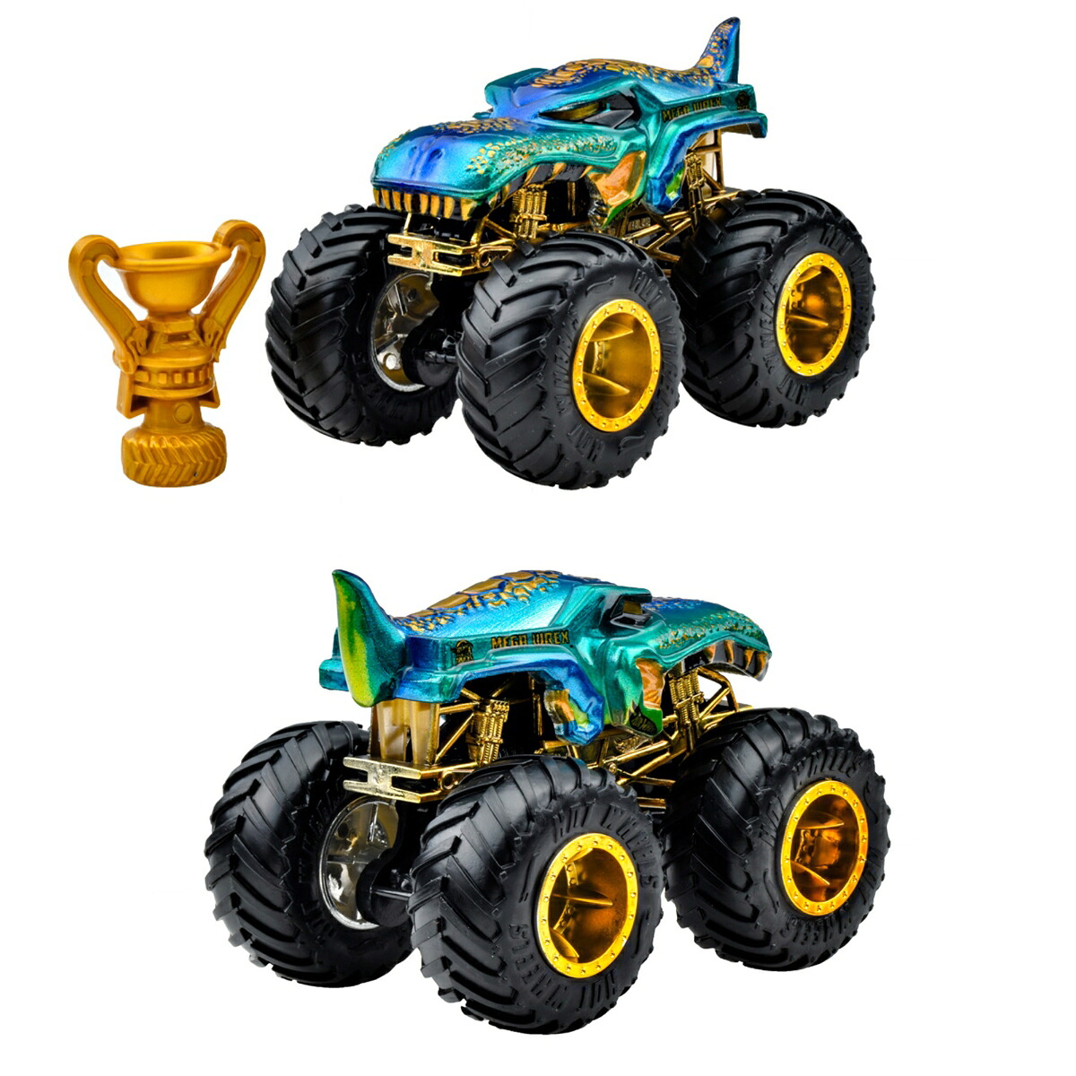ホットウィール(HotWheels)モンスタートラックトロフィーチャンピオンアソート乗り物おもちゃミニカー6台入りBOX販売3歳からマルチ986A-JDV96