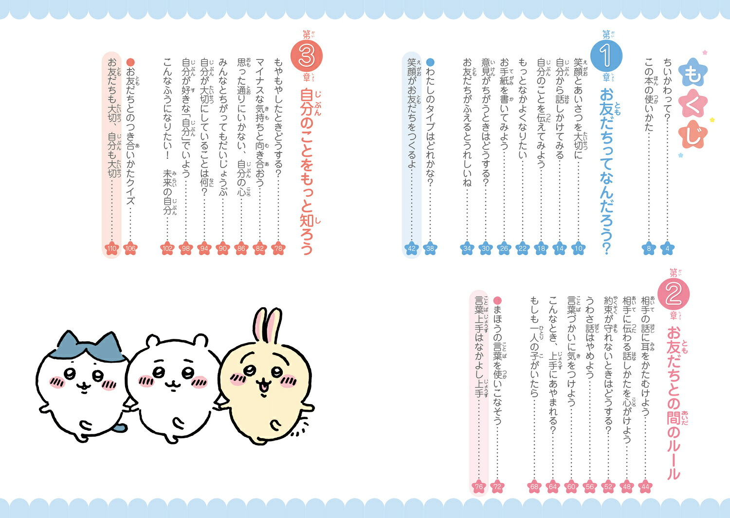 ちいかわお友だちとのつき合いかた[ナガノ]