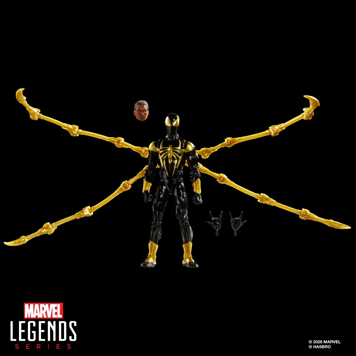 해즈브로 (Hasbro) 마블 마블 레전드 시리즈 스파이더맨 아이언 스파이더 (애런 데이비스) G2088 정품 장난감