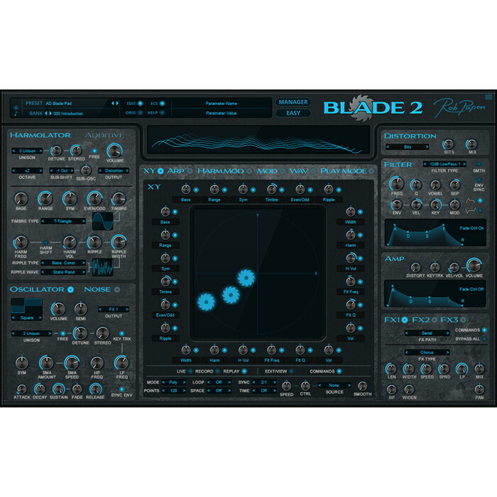 ブックス: Rob Papen ソフトウェア・シンセサイザー BLADE 2 - Rob Papen - 4534217602468 : PCソフト・周辺機器