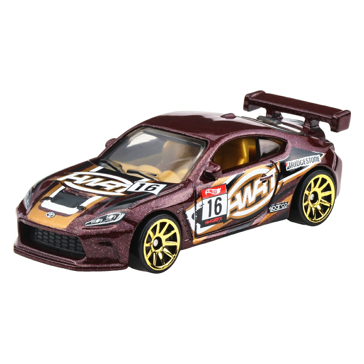 ホットウィール(HotWheels)ベーシックカートヨタGR86カップ乗り物おもちゃミニカー3歳からブラウンJFN37