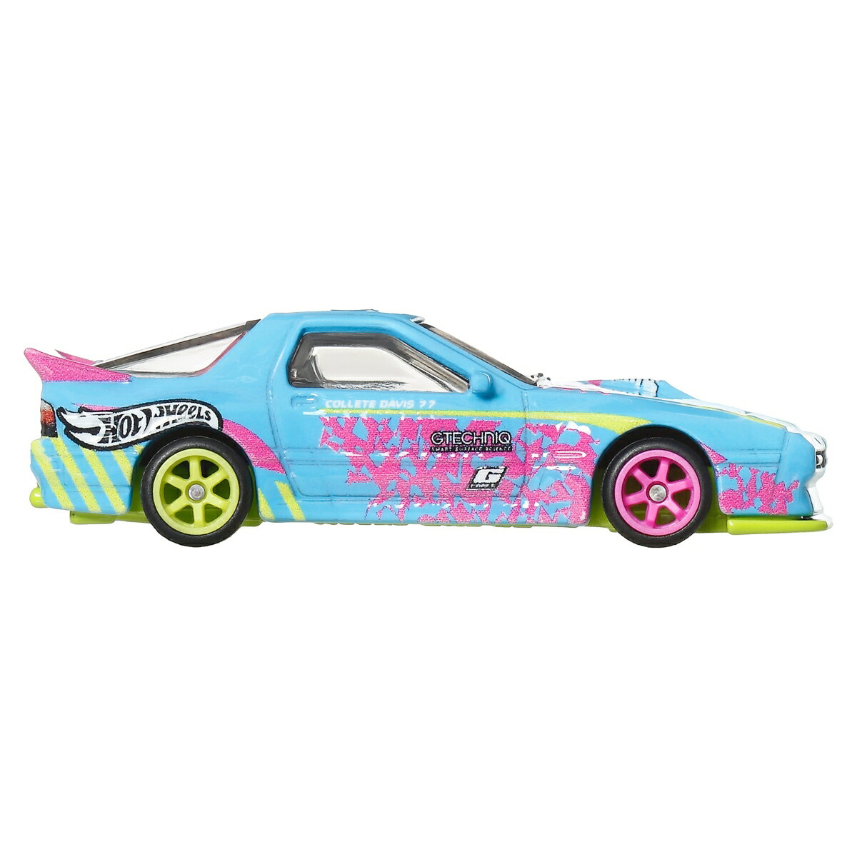 ホットウィール(HotWheels)カーカルチャーシルエットマツダRX-7FCパンデム乗り物おもちゃミニカー3歳からブルーJBK60