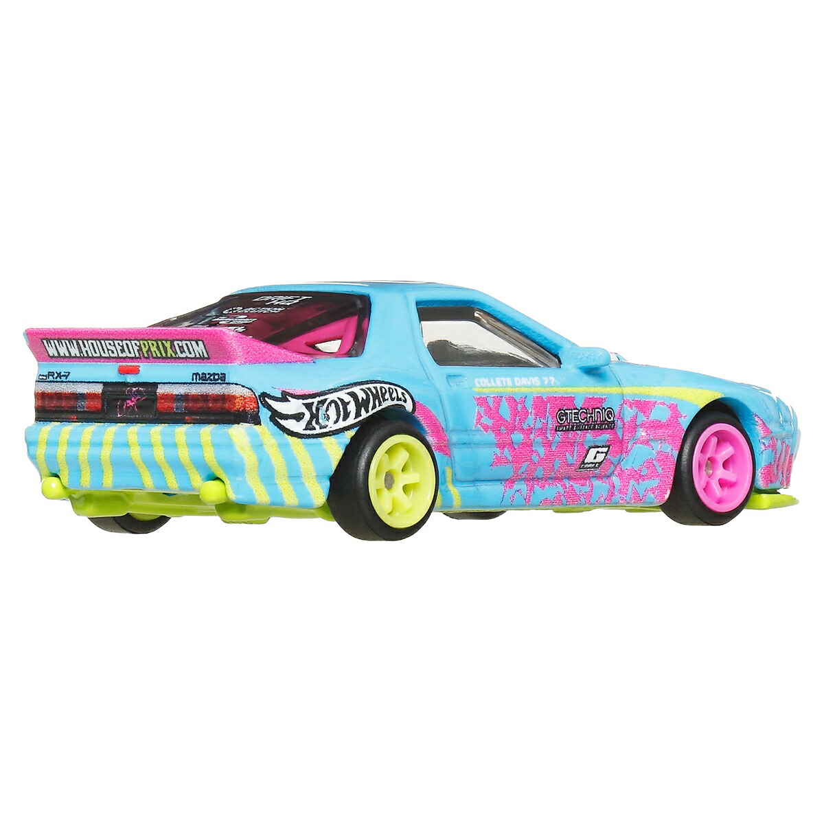 ホットウィール(HotWheels)カーカルチャーシルエットマツダRX-7FCパンデム乗り物おもちゃミニカー3歳からブルーJBK60