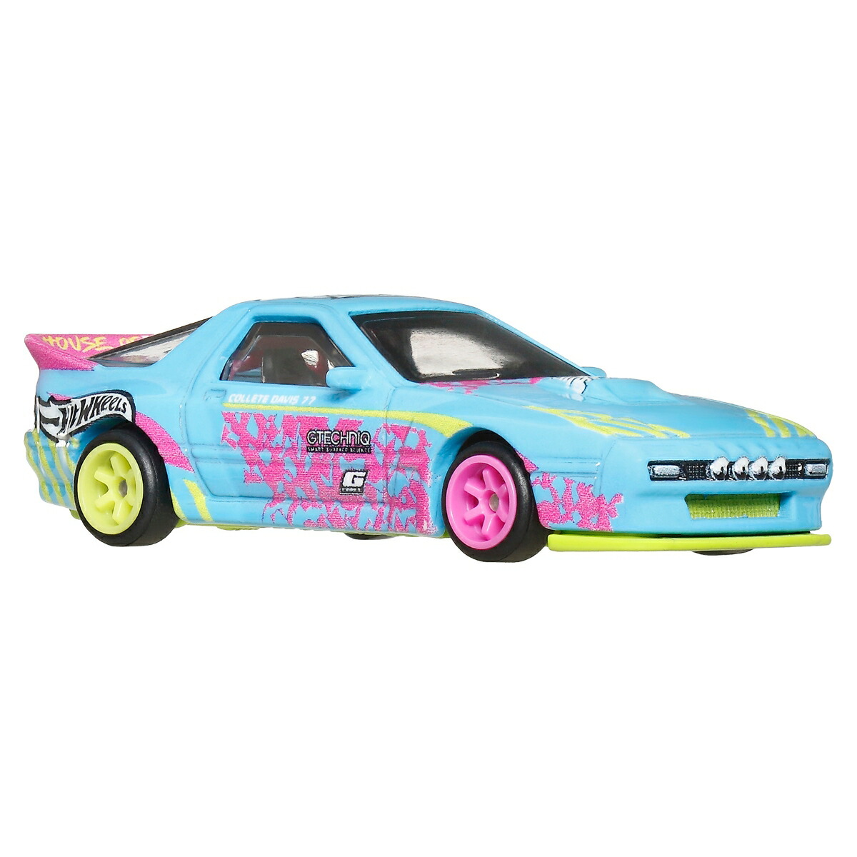 ホットウィール(HotWheels)カーカルチャーシルエットマツダRX-7FCパンデム乗り物おもちゃミニカー3歳からブルーJBK60