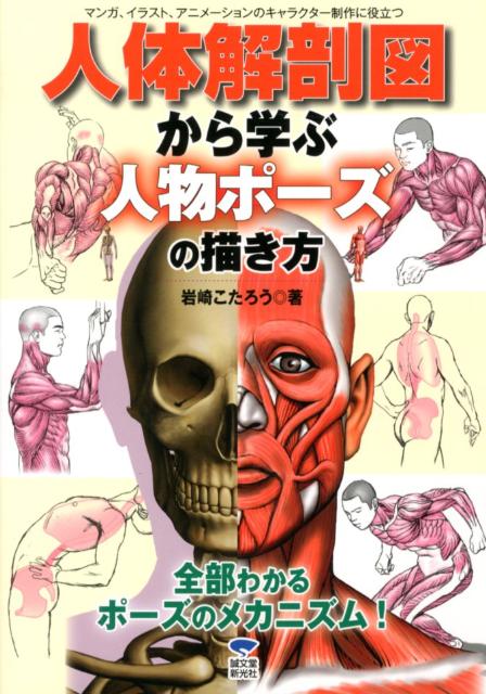 楽天ブックス 人体解剖図から学ぶ人物ポーズの描き方 マンガ イラスト アニメーションのキャラクター制作 岩崎こたろう 本