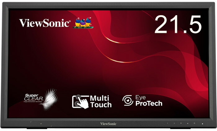 ブックス: 21.5型 VAパネル搭載 フルHD 10点赤外線式マルチタッチモニター - ビューソニックジャパン - 4589468732495 : PCソフト・周辺機器
