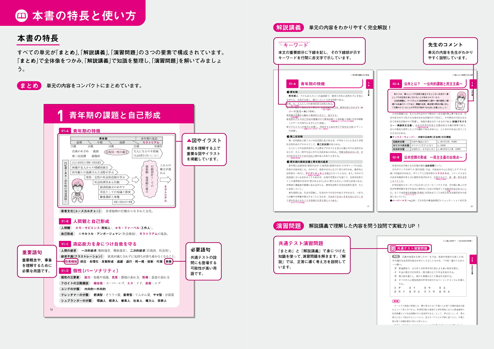 共通テストはこれだけ！公共，倫理[清水雅博]