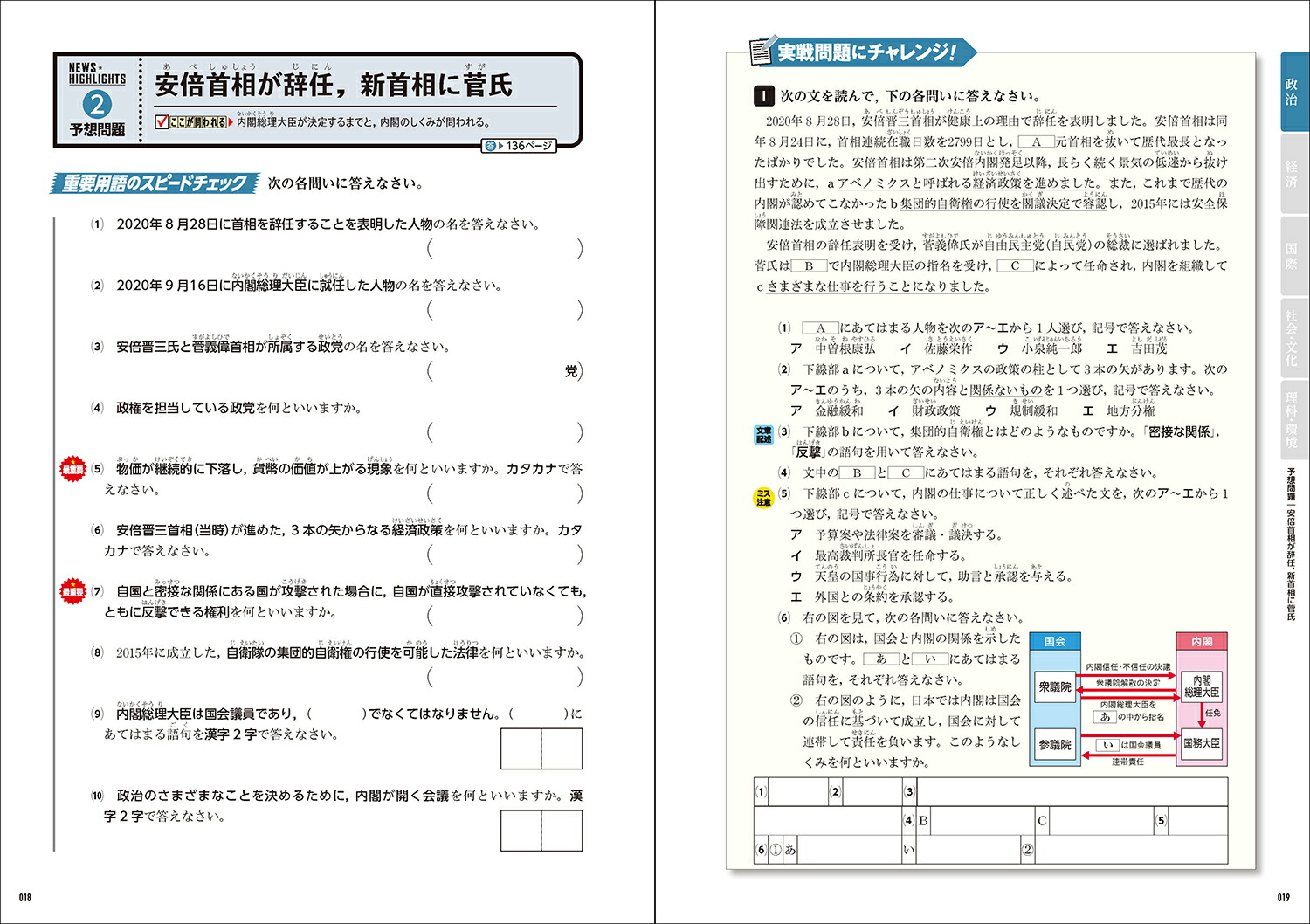 楽天ブックス 21年入試用重大ニュース 時事問題に強くなる本 学研プラス 本