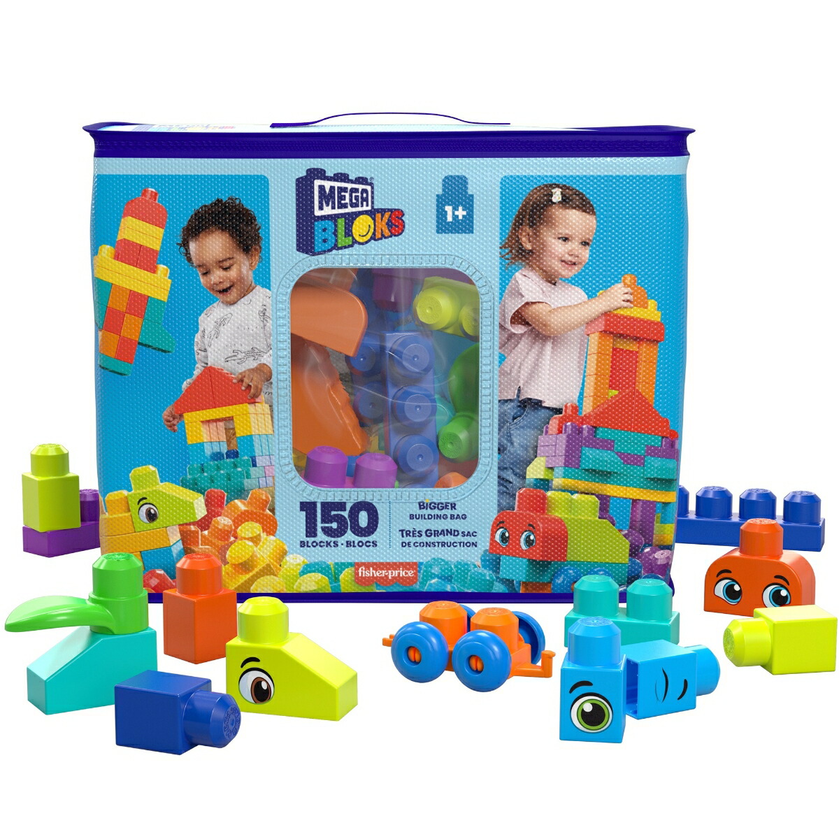 ᥬ֥å(MEGABLOKS)1ͤΥᥬ֥åˤäפ150ĥ֥åѥåڥ֥ååȡۡ1͏HHM96