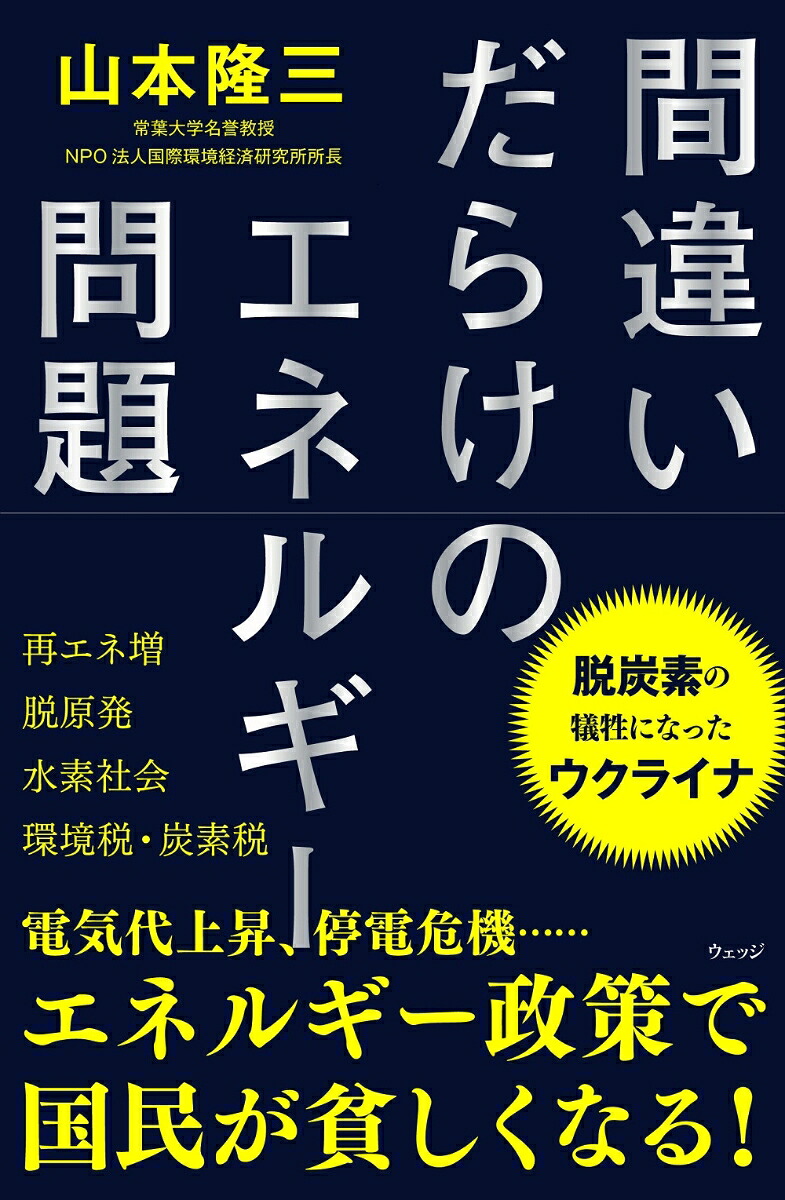 間違いだらけのエネルギー問題[山本隆三]