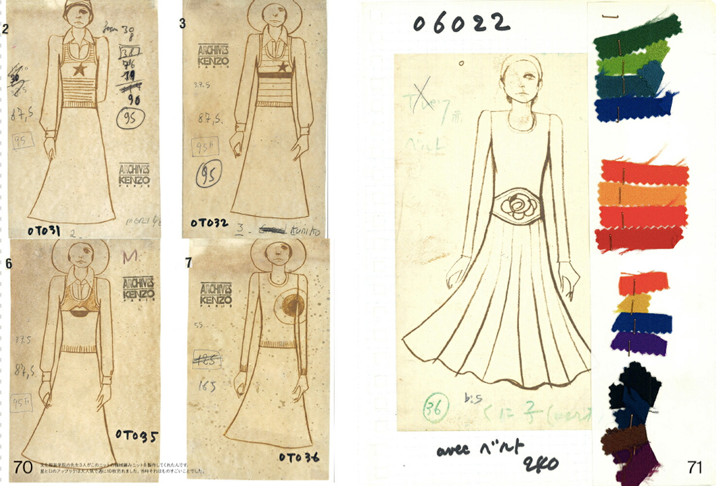 楽天ブックス 高田賢三 ファッションデザイン画アーカイブス 増井和子 本