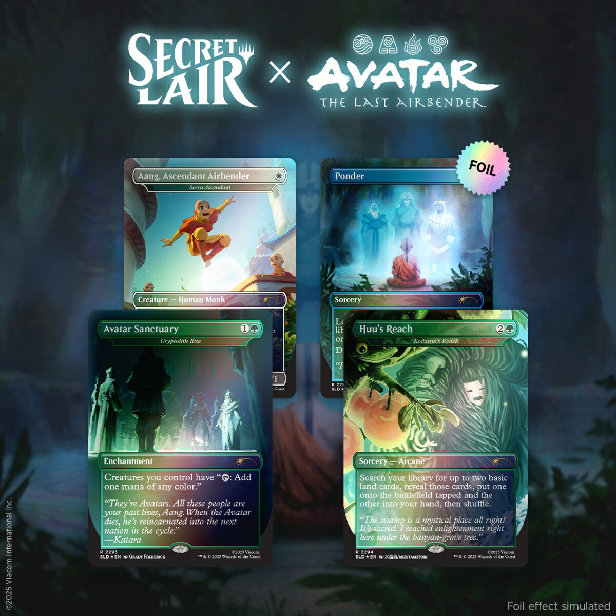 マジック：ザ・ギャザリング Avatar: The Last Airbender Superdrop Secret Lair x Avatar: The Last Airbender | A Lot to Learn Foil Edition【クレジットカード決済限定】画像