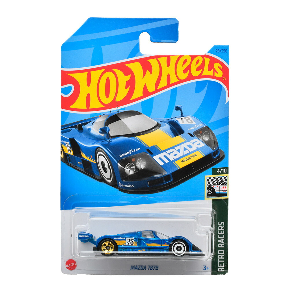 �ۥåȥ��������HotWheels�˥١����å������ޥĥ�787B��3��~��HNJ74