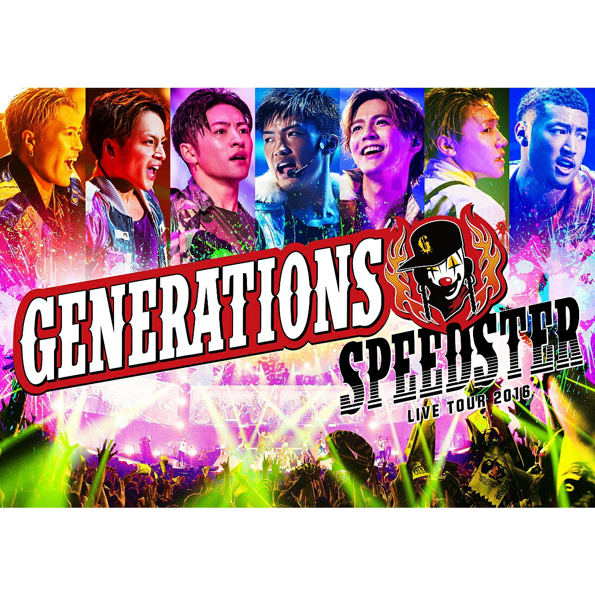 楽天ブックス: GENERATIONS LIVE TOUR 2016 SPEEDSTER - GENERATIONS