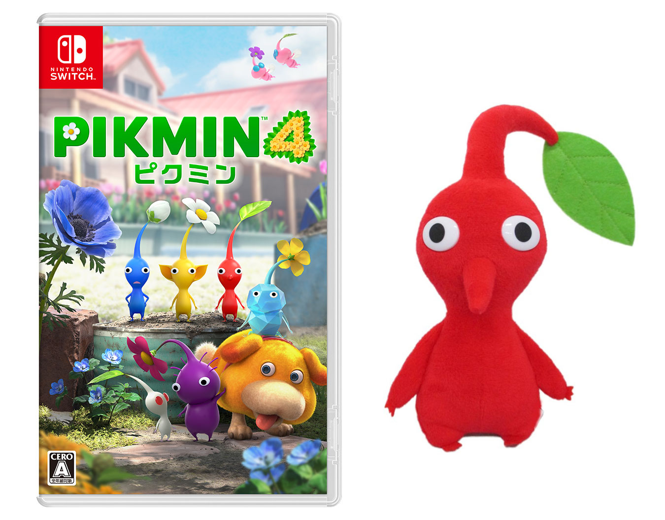 楽天ブックス: 【セット商品】Pikmin 4＋PK01 赤ピクミン - Nintendo
