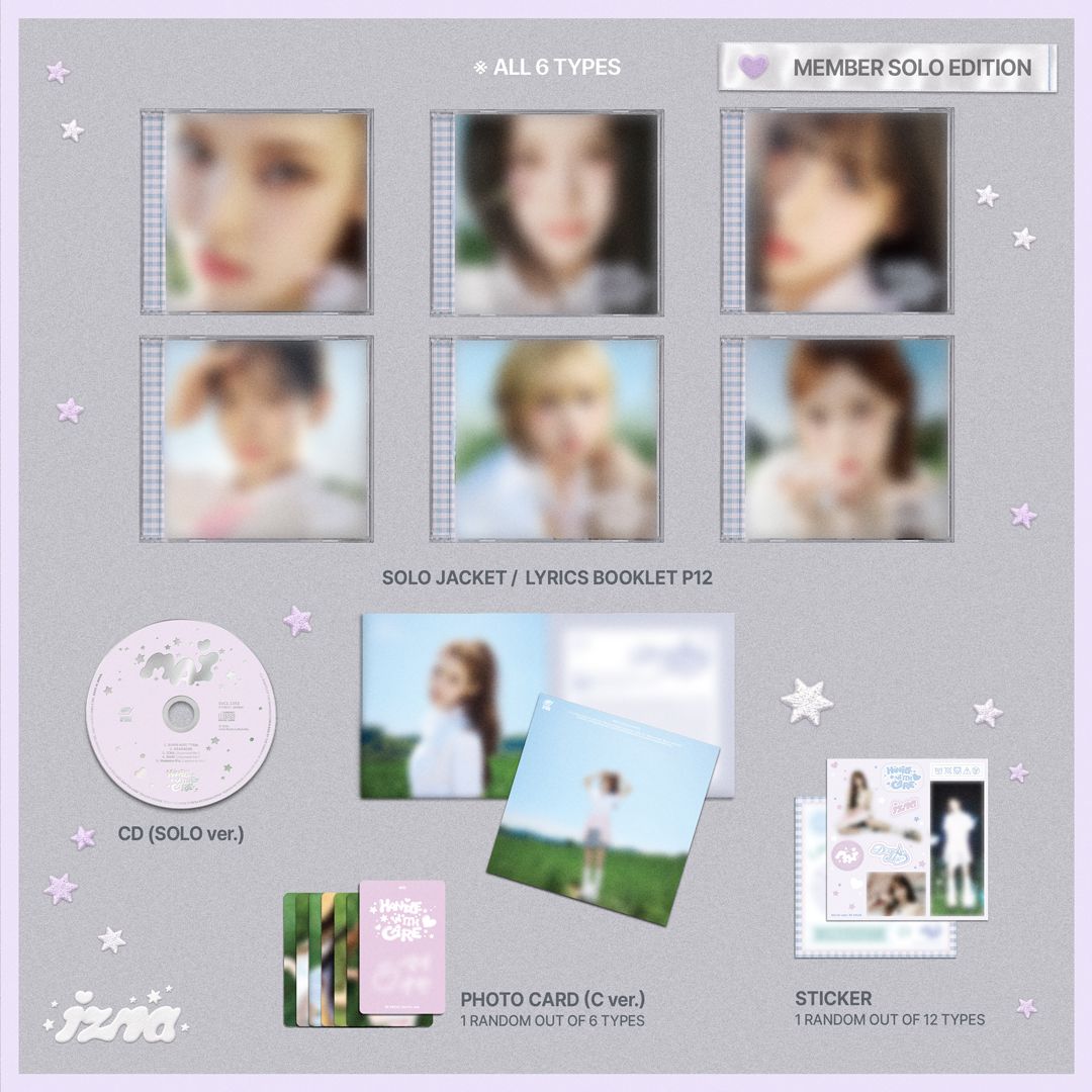 楽天ブックス: izna JAPAN 1st MINI ALBUM 『HANDLE WITH CARE
