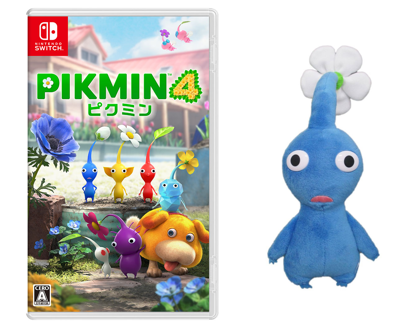 楽天ブックス: 【セット商品】Pikmin 4＋PK02 青ピクミン Nintendo Switch 2100013452594 ゲーム
