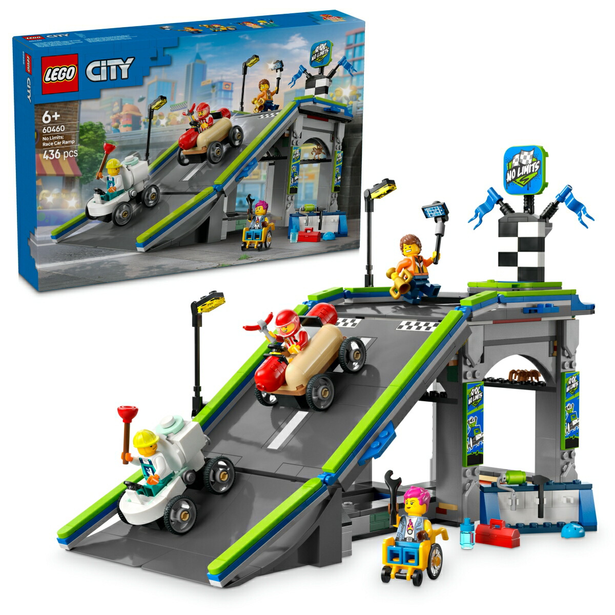 楽天市場】レゴ(LEGO) シティ 廃車工場と車 60472(1個)【レゴ