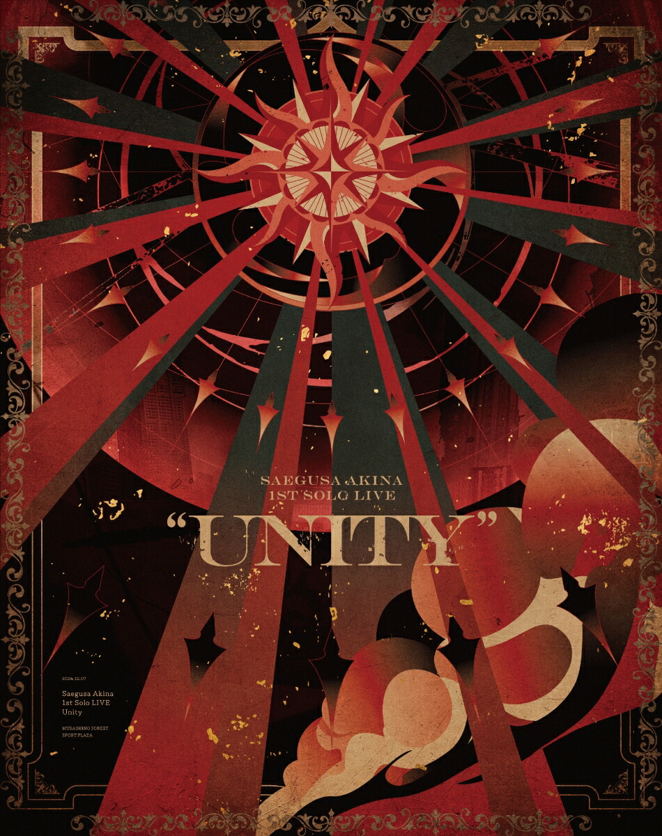 楽天ブックス: Saegusa Akina 1st Solo LIVE “Unity” 豪華版