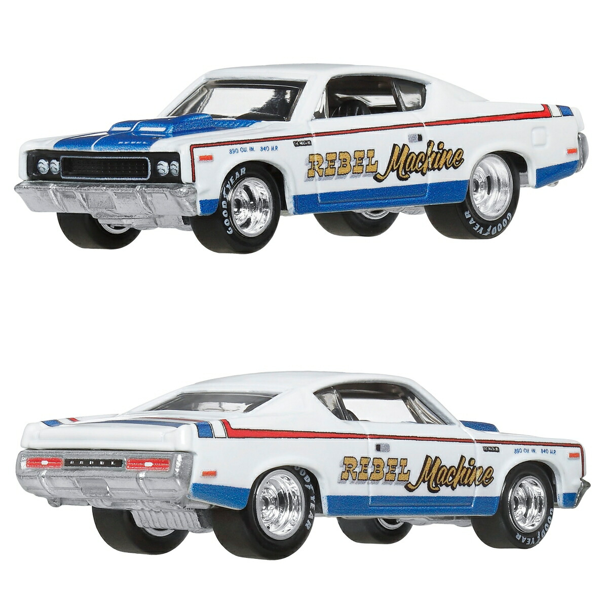 �ۥåȥ�������(HotWheels)�ץ�ߥ���2�ѥå�-'71AMC����������/AMC��٥�ޥ�������ʪ�������ߥ˥���3�Ф���ޥ��JBL06