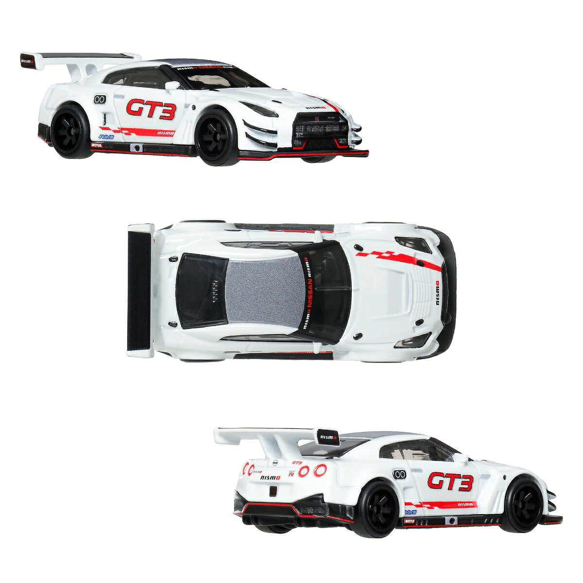 ホットウィール(HotWheels)プレミアム2パック日産GT-RニスモGT3/日産GT-R(R35)乗り物おもちゃミニカー3歳からマルチJBL05