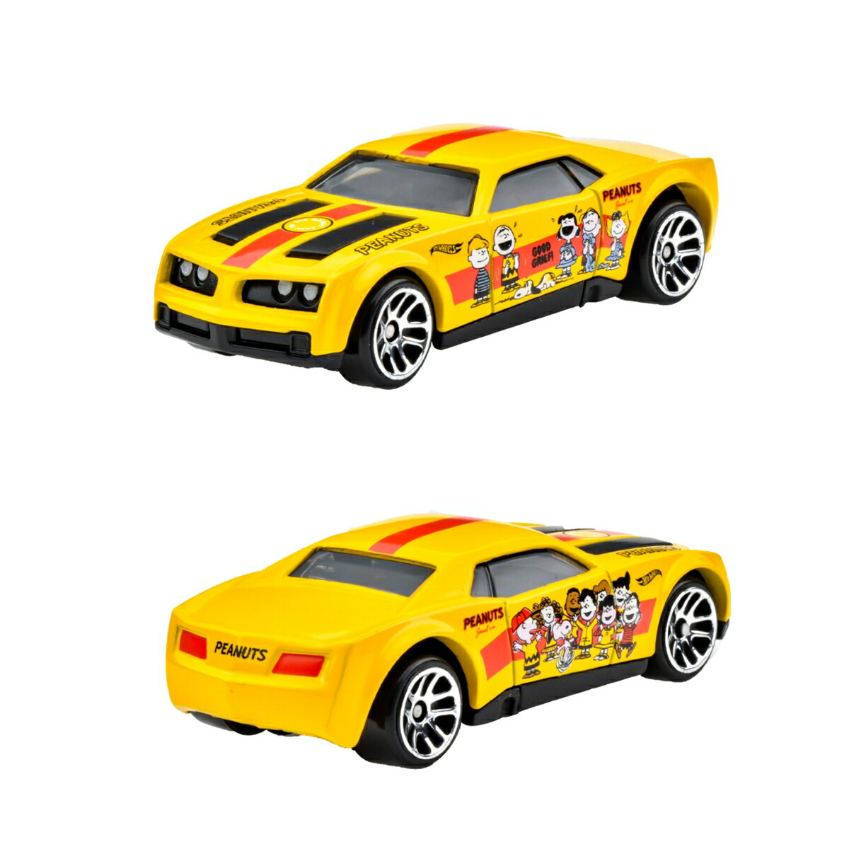 ホットウィール(HotWheels)エンターテイメントテーマアソート-Peanuts乗り物おもちゃミニカー3歳からマルチ987H-GDG83