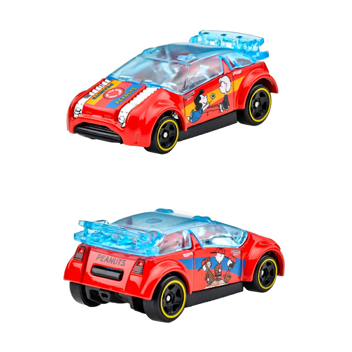 ホットウィール(HotWheels)エンターテイメントテーマアソート-Peanuts乗り物おもちゃミニカー3歳からマルチ987H-GDG83