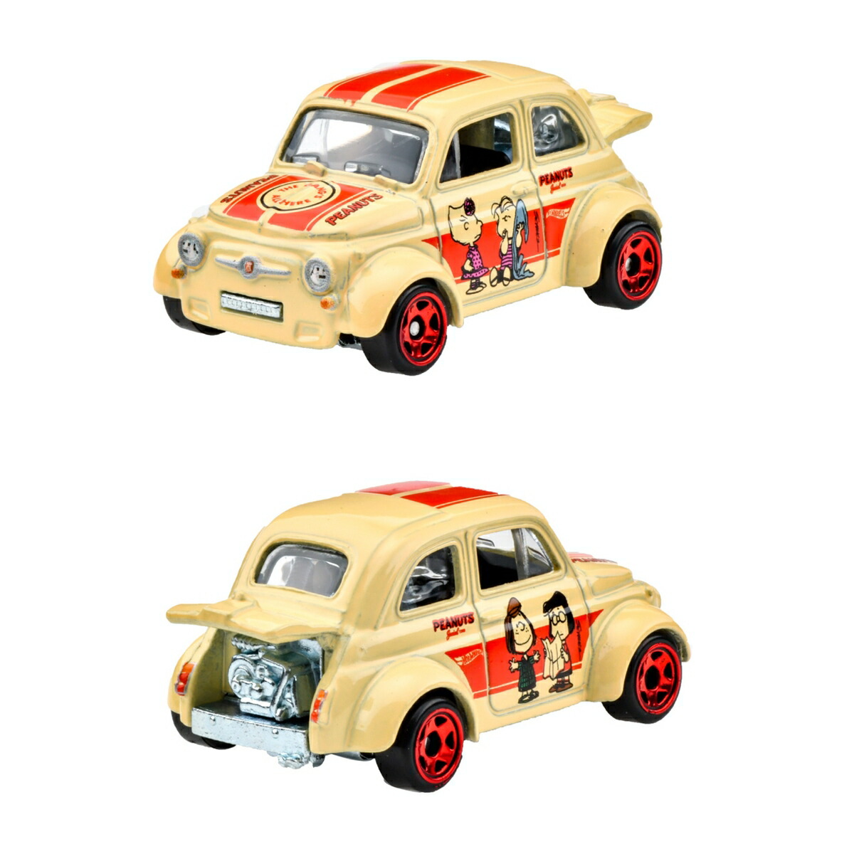 ホットウィール(HotWheels)エンターテイメントテーマアソート-Peanuts乗り物おもちゃミニカー3歳からマルチ987H-GDG83