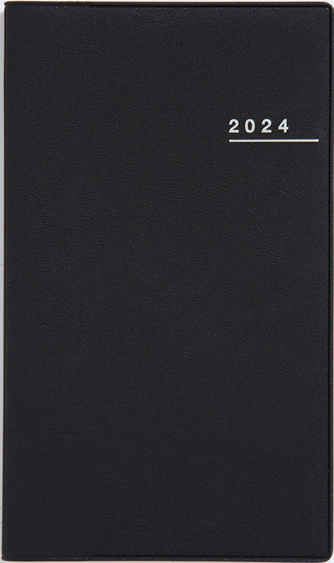 2024年　手帳　1月始まり　No.271　リベルプラス 1　　[ミッドナイト・ブラック]高橋書店　手帳判　　マンスリー画像
