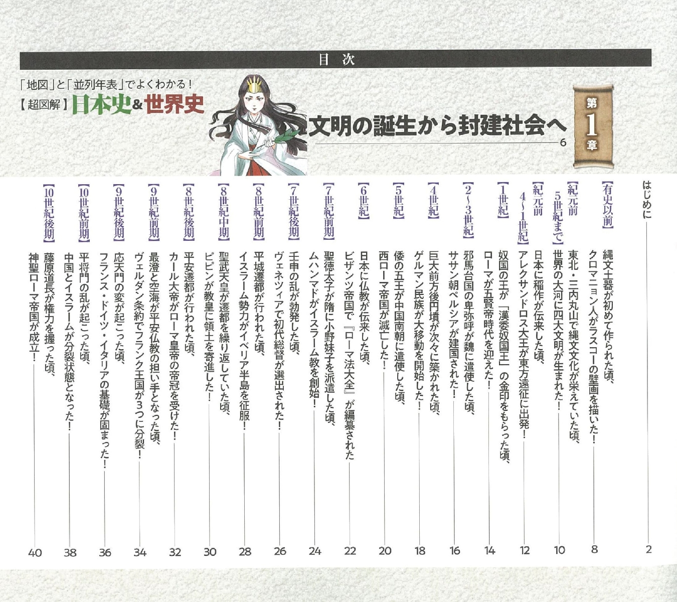 楽天ブックス 超図解 日本史 世界史 地図 と 並列年表 で