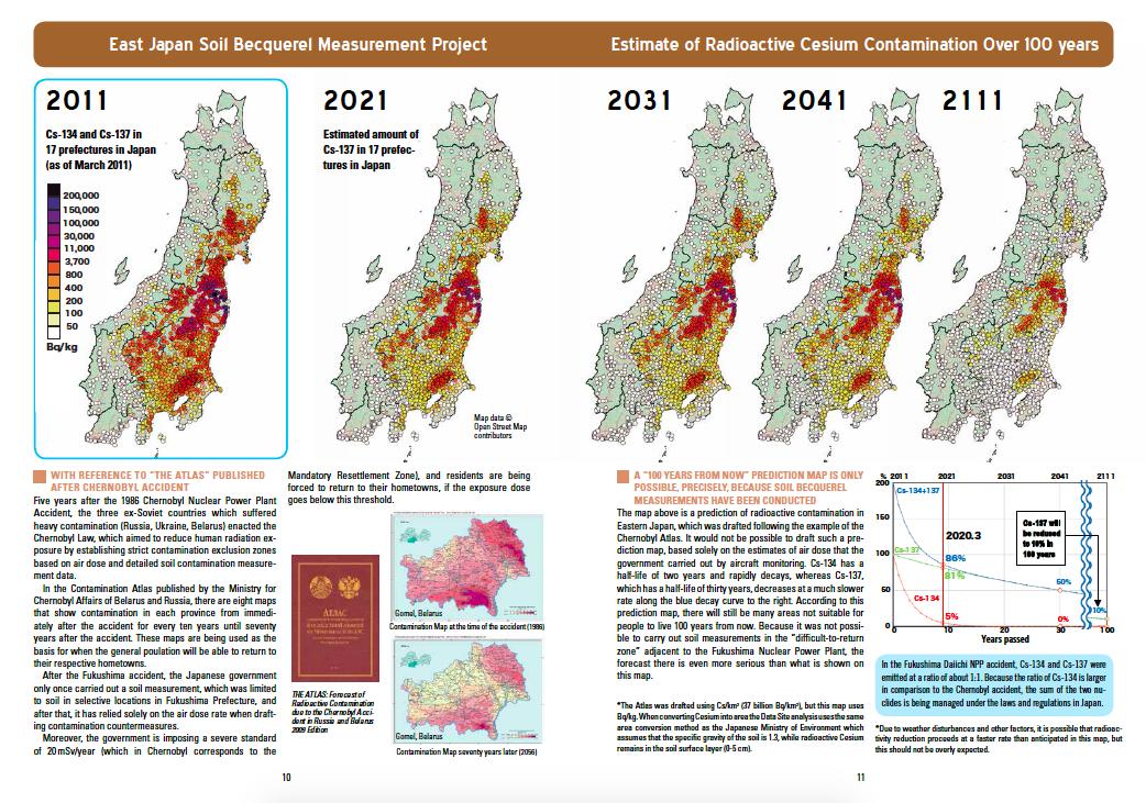 CITIZENS'RADIATIONDATAMAPOFJAPAN��DIGESTEDITION��GrassrootsMovementRevealsSoilContaminationinEasternJapanintheWakeofFukushima![�ߤ�ʤΥǡ���������]