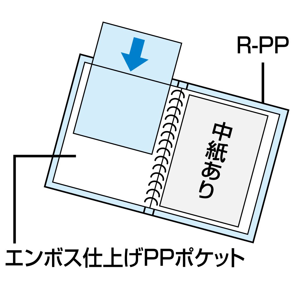 楽天ブックス コクヨ ファイル クリアファイル 替紙式 縦 30穴 赤 ラー3r クリアブック 本