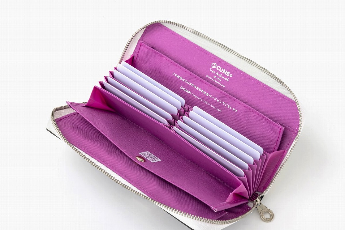 CUNE® LONG WALLET BOOK