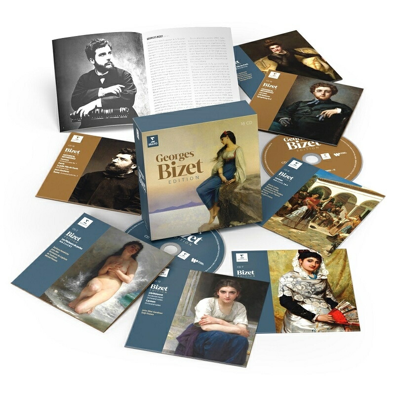 ブックス: 【輸入盤】ジョルジュ・ビゼー・エディション（16CD） - ビゼー（1838-1875） - 5021732422729 : CD