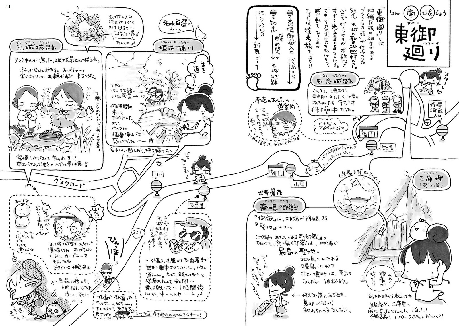 ちょこ旅沖縄＋離島かいてーばん沖縄ごはんも!海も!!最南端の朝日も!![松鳥むう]