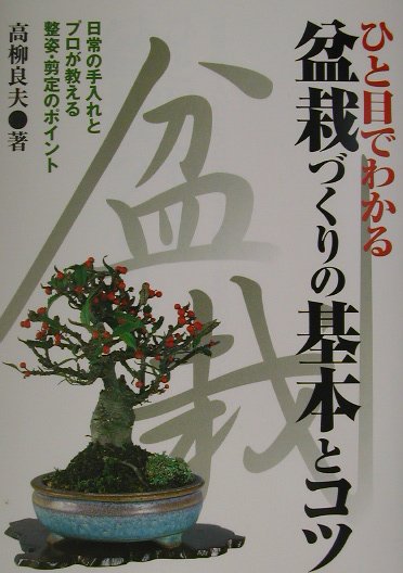 楽天ブックス: ひと目でわかる盆栽づくりの基本とコツ - 日常の手入れ