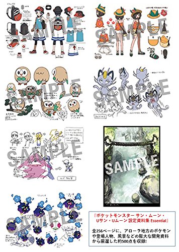 『ポケットモンスターサン・ムーン・Uサン・Uムーン設定資料集Essential』収録『ポケットモンスターウルトラサン・ウルトラムーン対応公式ポケモンぜんこく図鑑2018』特別版[元宮秀介]