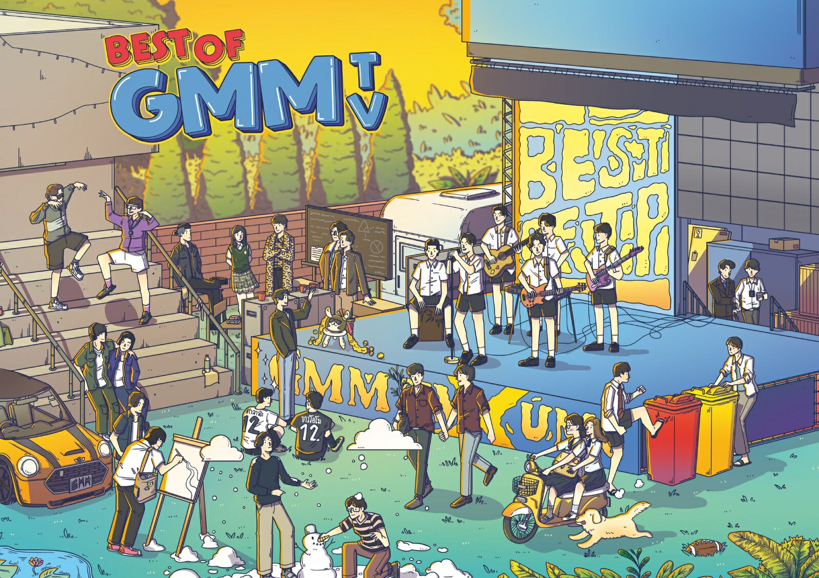 ブックス: ベスト・オブ・GMMTV (デラックス盤 CD+Blu-ray) - (V.A.) - 4988031752807 : CD