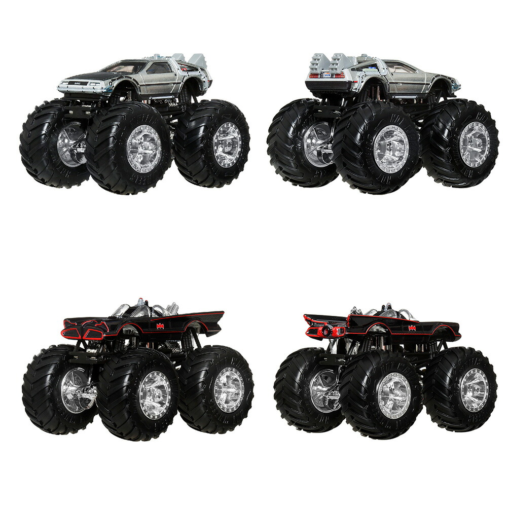 ホットウィール(HotWheels)モンスタートラック1:64アソート乗り物おもちゃミニカー8台入りBOX販売3歳からマルチ983D-FYJ44