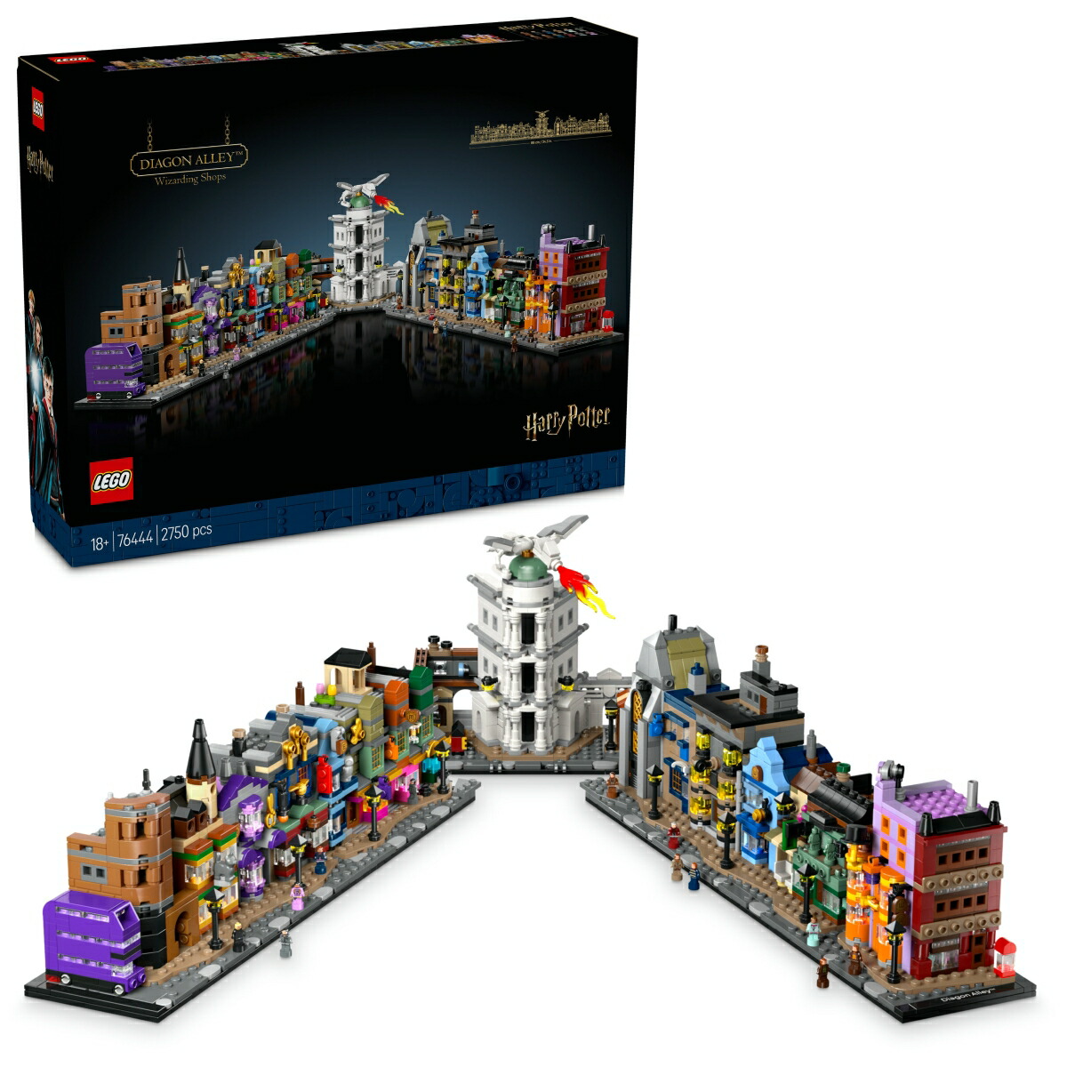 レゴ(LEGO) ハリー・ポッター ダイアゴン横丁(TM) 魔法使いの店 76444 [ おもちゃ 玩具 誕生日 プレゼント ブロック 母の日 父の日 男性 女性 ハリーポッター グッズ ]画像