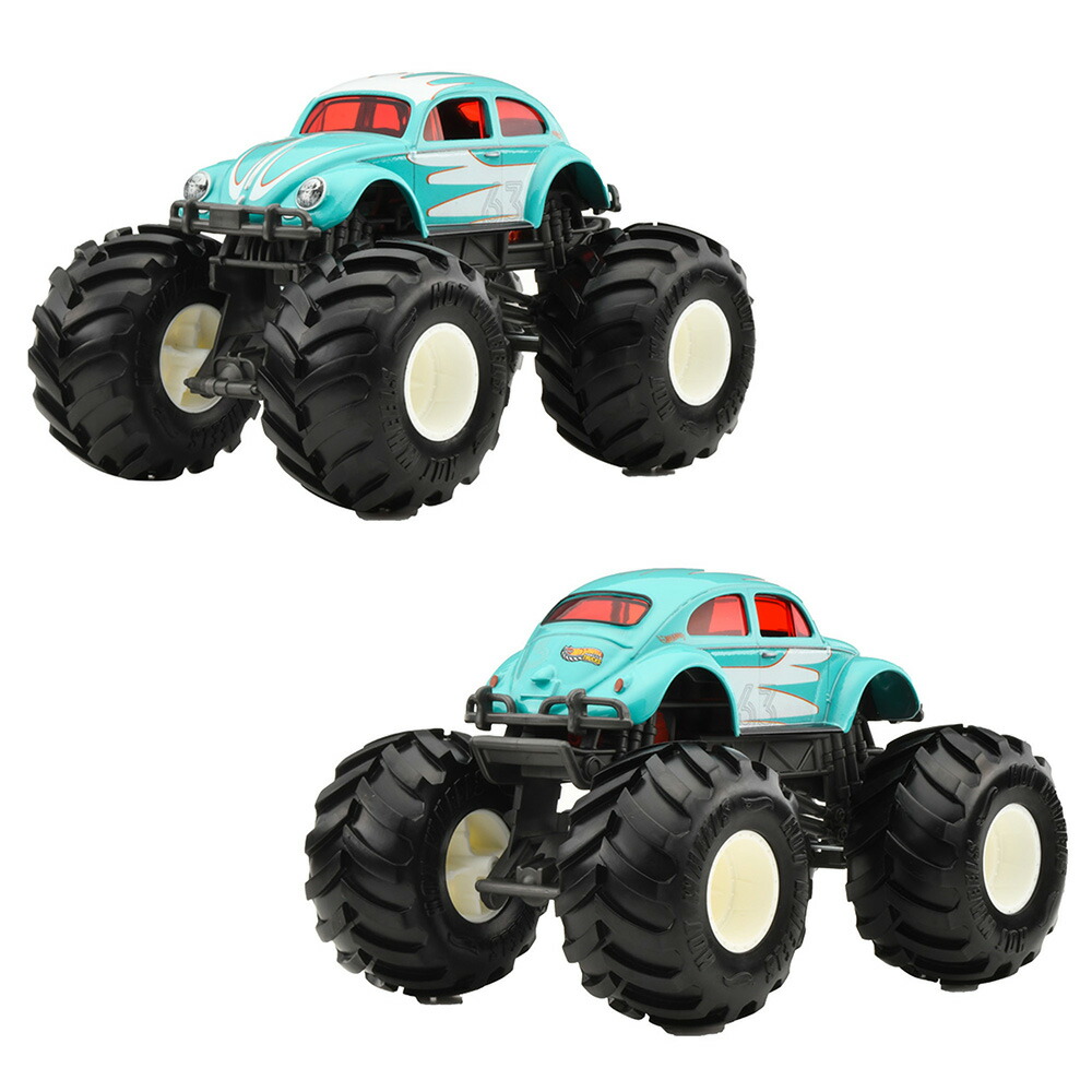 ホットウィール(HotWheels)モンスタートラックビッグサイズアソート乗り物おもちゃ1：24ミニカー4台入りBOX販売3歳からマルチ987E-FYJ83
