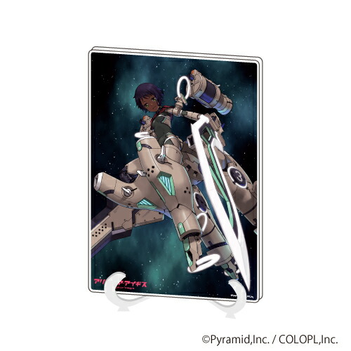 楽天ブックス グッズ アクリルアートボード A5サイズ アリス ギア アイギス 07 サンティ ラナ 3周年イラストデザインver アリス ギア アイギス Dvd