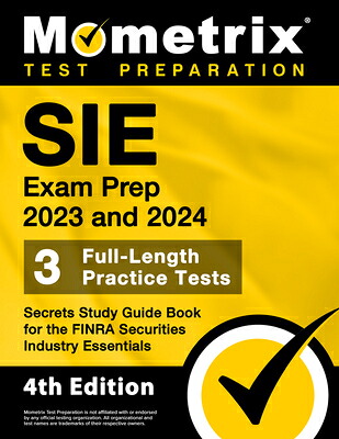 楽天ブックス: SIE Exam Prep 2023 and 2024 - 3 Full-Length Practice Tests ...