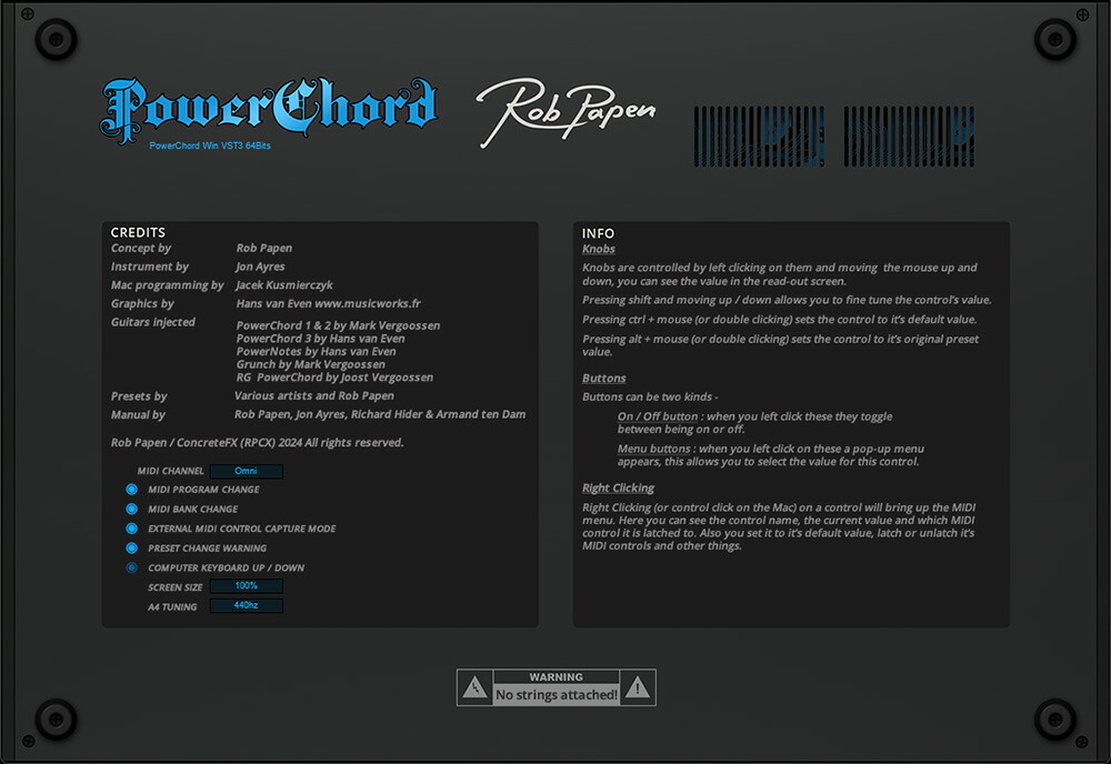 ブックス: Rob Papen ソフトウェア音源 PowerChord - Rob Papen - 4534217602857 : PCソフト・周辺機器